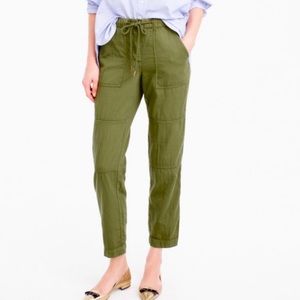 J Crew cargo pull on pants.
